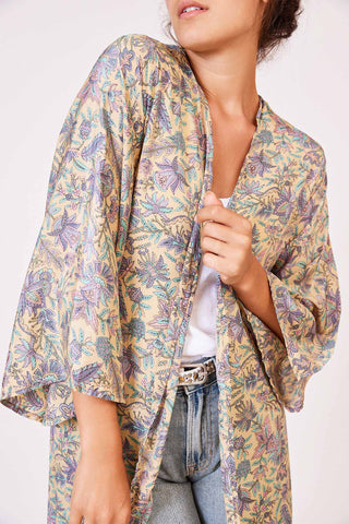High-low kimono