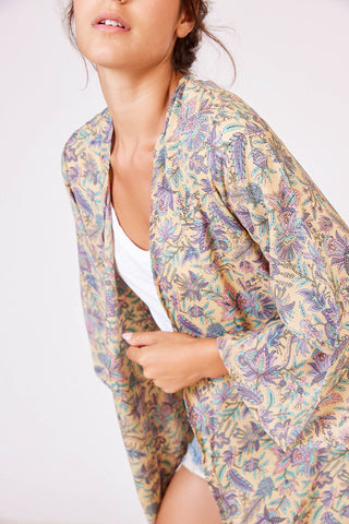 High-low kimono