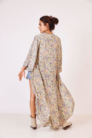 High-low kimono