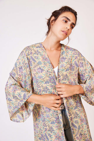 High-low kimono