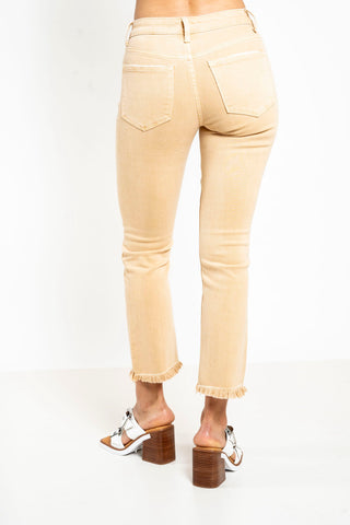Melissa Mid Rise Straight Denim