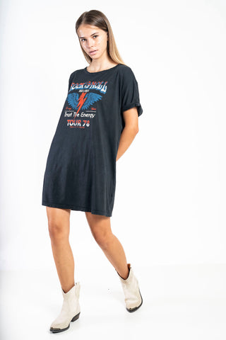 Rock N Roll Graphic Dress