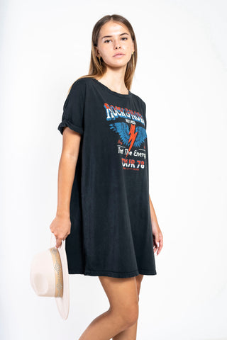 Rock N Roll Graphic Dress