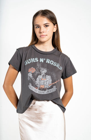 Skull Front Rear Printed T