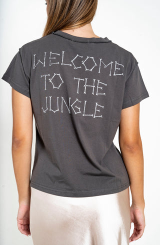 Skull Front Rear Printed T