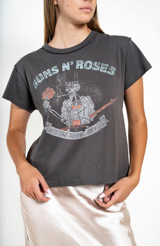 Skull Front Rear Printed T