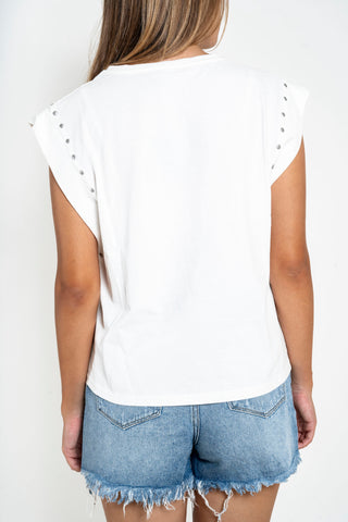 Rona Stud Detail Tee