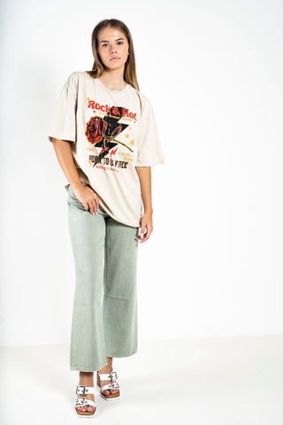 Reese High Ankle Wide Leg