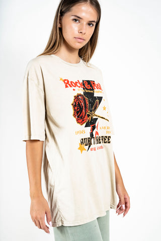 Rock & Roll Rose graphic Tee