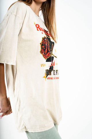 Rock & Roll Rose graphic Tee