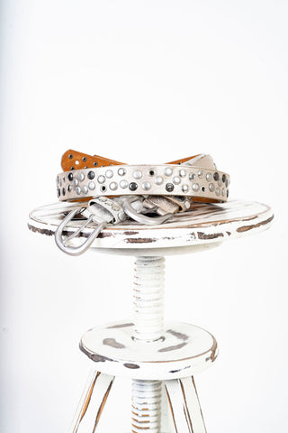 Flowers thin belt חגורה