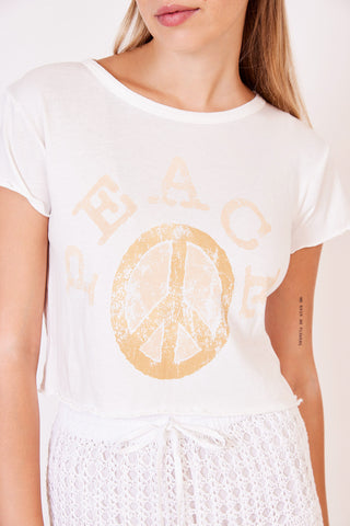 Peace logo T-shirt