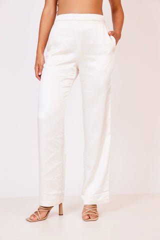 Dullia Satin Trouser