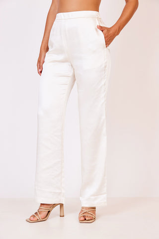Dullia Satin Trouser