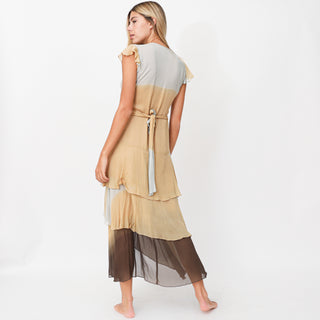 Sahara wrap dress 
